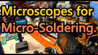 Microscope for Micro-Soldering