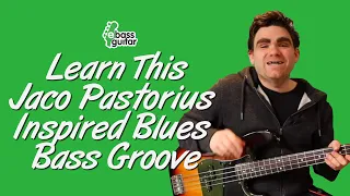 Learn This Jaco Pastorius Inspired Blues Bass Groove