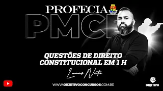 PROFECIA PM CE: AS questões de Constitucional em 1h | Prof. Lucas Neto. Objetivo Concursos.