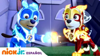 Paw Patrol, Patrulla de cachorros | Mighty Pups recargados contra el malvado imitador | Nickelodeon