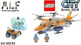 Lego City 60193 Arctic Air Transport Speed Build