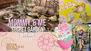 MOMMY & ME SECRET GARDEN TEA PARTY - TABLE DECOR, ACTIVITIES, CRAFTS AND DIY PROJECTS