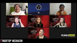 ROOFTOP (2022) MediaCon Part 1 - Ryza Cenon, Ella Cruz, Rhen Escano | Vivamax