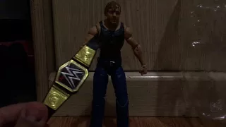 I unbox Dean Ambrose action figure