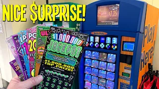 1 in 125! Nice $URPRISE from H-E-B Grocery 🔴 $140 TEXAS LOTTERY Scratch Offs