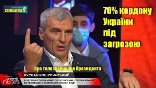 Телезвернення Зеленського це рівень пісочниці де кидаються пісочком, —  Руслан Кошулинський