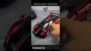 Pagani Huayra 1/18 Diecast Show Preview #diecastshow #shorts #diecastcars
