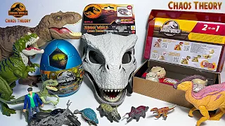 MORE NEW CHAOS THEORY JURASSIC WORLD DINOSAURS! T-Rex, Atrociraptor, Majungasaurus, Ceratosaurus