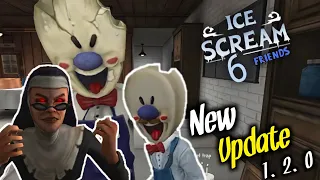 Ice Scram 6 Friends : Charlie new update 1.2.0 Ghost mode  full gameplay 🔥🔥