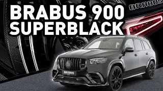 #BRABUS 900 Superblack based on Mercedes-AMG GLS 63 | #UrbanLuxury Redefined!