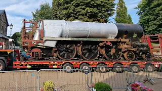 34058 Sir Frederick Pile being loaded at Alresford