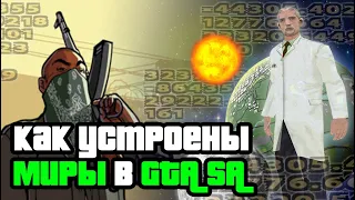 Как устроены миры и воздушное пространство в GTA SAN ANDREAS. Где находятся все интерьеры в GTA SA