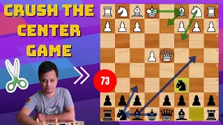 Dirty Chess Tricks 73 (Crush the Center Game)