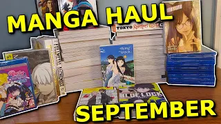 Manga Haul - September 2022 / Unboxing