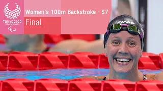 Mallory Weggemann Breaks PR! 🔥| Women's 100m Backstroke - S7 | Final | Tokyo 2020 Paralympic Games