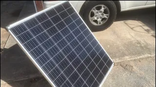 350 watt solar panel from eBay