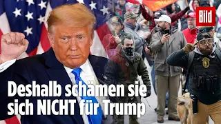 Republikaner in Deutschland: Sie stehen hinter dem US-Präsidenten – auch nach den Krawallen
