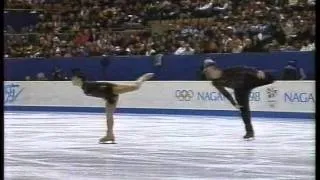 Abitbol & Bernadis (FRA) - 1998 Nagano Winter Games, Figure Skating, Pairs' Short Program