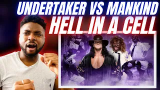 🇬🇧BRIT Reacts To THE UNDERTAKER VS MANKIND - HELL IN A CELL!