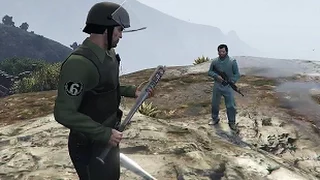 Sacrificing Michael at the Altruist Camp - GTA 5 Jetpack / Chiliad Mystery