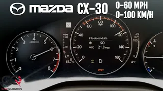 Mazda CX-30 GT AWD Acceleration test | 0-60 Mph / 0-100 Km/h with dragy