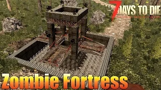 7 Days to Die - Fortress & Zombie Grinder Base (Alpha 15)