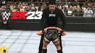 Intergender Match - Rhea Ripley vs Bad Bunny : WWE 2K23