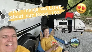 5 Things We Love About Our RPod 192. Let's Go RVing!