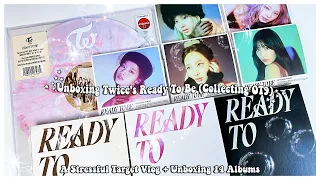 Unboxing 14 Copies of Twice Ready To Be (OT9 Collector!) ✰ A Stressful Target Vlog + Unboxing!