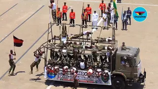 61st Independence Parade: Display by Ghana Armed Forces Physical Training School