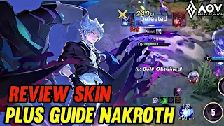 Guide Nakroth | Review Skin Nakroth Dimension Breaker - Arena of valor