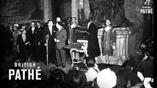 Madam Peron In Italy AKA Eva Peron Interview Rome (1947)