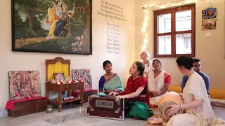 Madhurika devi dasi's Home Kirtan in Sri Dhama Mayapur, India for 2020.