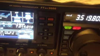 Yaesu Ftdx3000 Vs ElecraftK2 80M CW - IW2NOY