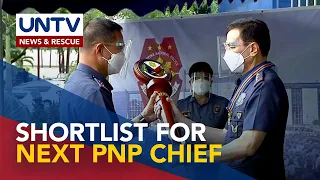 Shortlist ng sunod na PNP chief, isusumite ni Sec. Año kay Pangulong Duterte