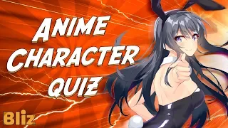 Anime Character Quiz [30 Character] Easy - Hard