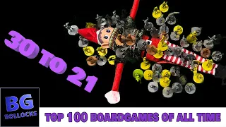 Top 100 Board Games Of All Time - 30 to 21 (2021)