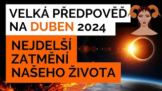 PŘEDPOVĚĎ DUBEN 2024 DLE ASTROLOGIE horoskop čte: Ondřej Brož tipy pro osobní rozvoj