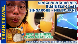 SINGAPORE AIRLINES Singapore to Melbourne Business Class A350 ✈🇸🇬🇦🇺