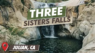 Three Sisters Falls | Julian, CA | Cleveland National Forest | 4K