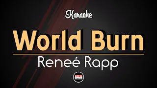 Reneé Rapp & Cast of Mean Girls-  World Burn (Karaoke with Lyrics)