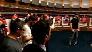 A look inside the Oilers new dressing room