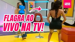 MAIORES FLAGRAS DA TV | ACONTECEU AO VIVO