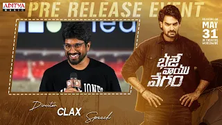 Director Clax Speech | Bhaje Vaayu Vegam Pre Release Event | Kartikeya | Ishwarya Menon