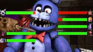 [SFM FNaF] Twisted vs Playstation WITH Healthbars