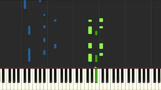 Empire of the Sun - Walking on a Dream Piano (Synthesia tutorial)