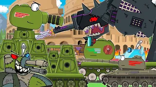 All series KV-44 FINAL Monster Arena: Cartoons about tanks