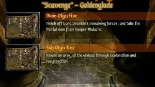 Dungeon Keeper 2 Mission Briefing 12: "Goldenglade"