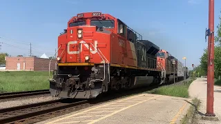 Railfaning ingorsol and Stratford! Via73,CN301,CN568 may 20, 2024