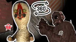 [VR/360°] SCP-173 Haunted Factory Horror Experience